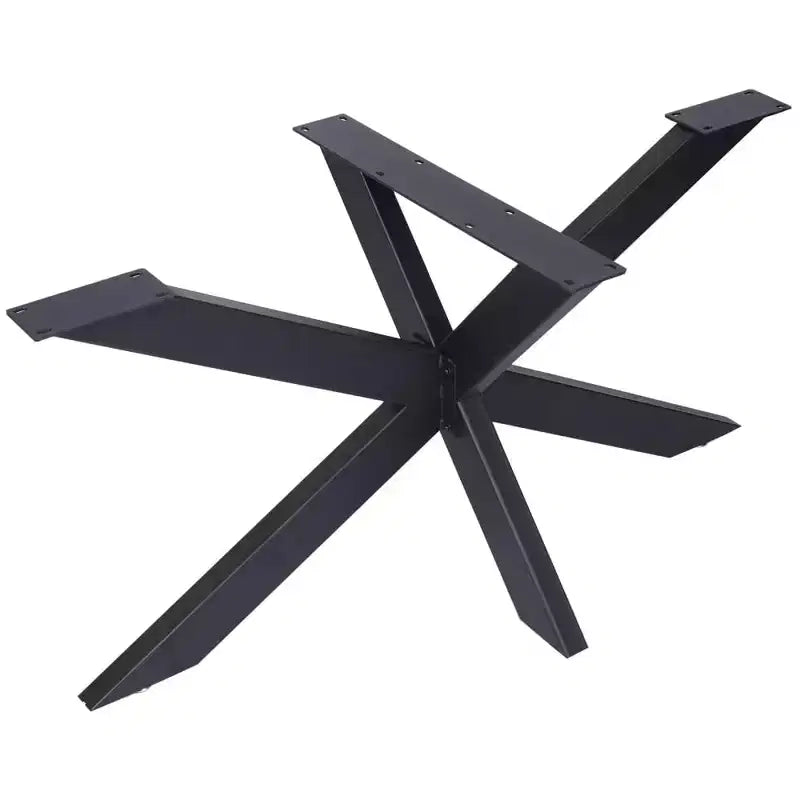 Table Legs, Heavy Duty Metal Table Legs with Pre-Drilled Holes, Heat Resistant Desk Legs for Coffee Dining Side Table