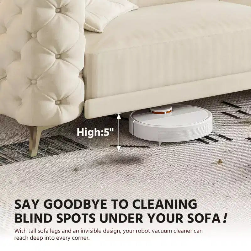 Moderno divano letto matrimoniale convertibile con pouf mobile, divano letto estraibile in velluto con seduta profonda per soggiorno o camera degli ospiti