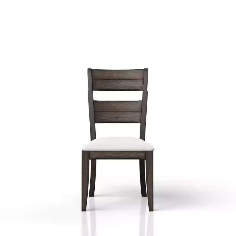 Sedia laterale imbottita in legno moderna Sheng