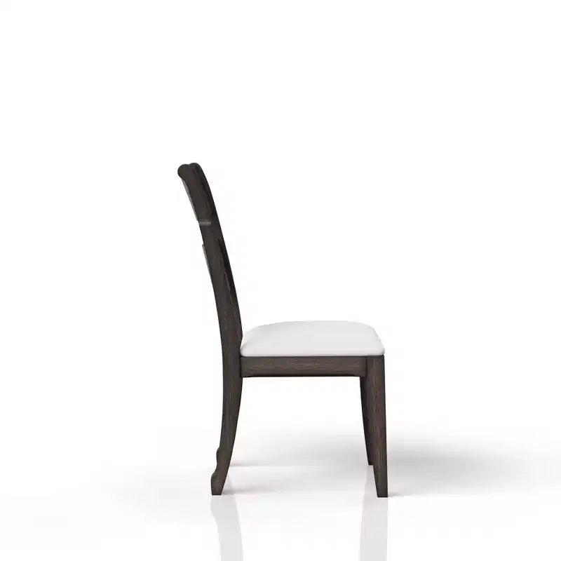 Sedia laterale imbottita in legno moderna Sheng