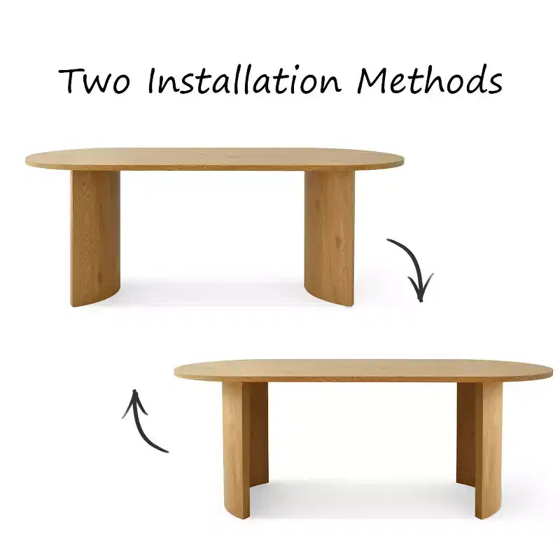 Set tavolo da pranzo per 6, tavolo ovale da 79" e sedie a botte senza braccioli in tessuto ciniglia con ruote, perfette per le cucine