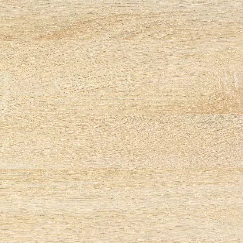 Set di 2 sedie da pranzo in legno con base in metallo naturale