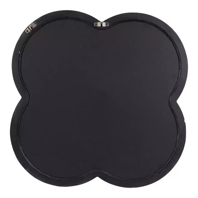 Specchio Krisi Scalloped MDF Scallop, 28x28, Argento