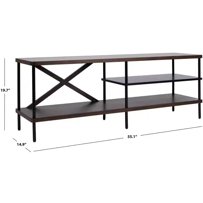 Mobile TV Bruno Industrial - MED5001 - Noce/Nero