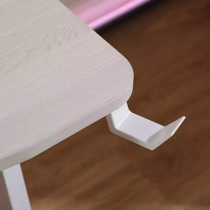 Scrivania da Gaming con Luci a LED e Supporto per Cuffie